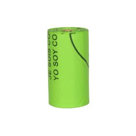 PLA Degradable Pet Bin Bag (Option: 1 Roll Bulk-Green)