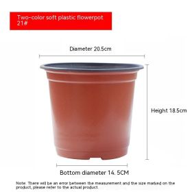 Plastic Nutrition Feeding Block Planting And Transplanting Pot Fall Not Bad Seedling Cup (Option: 210 Models-100 Packs)