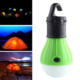 Portable Hanging Hook 3LED Camping Tent Light Outdoor Fishing Lantern Lamp Torch R06 (Color: Red)