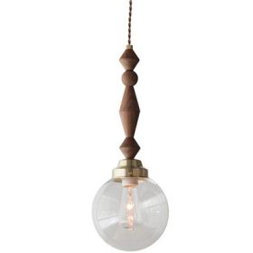 Creative Umbrella Glass Chandelier (Option: Walnut)