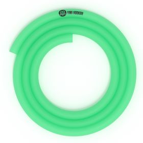 Hookah Silicone Hose 1.5m Glow In Dark Shisha Hose Absorb Light 30Mins Shine Hos (Option: Green-Light absorbing hose)