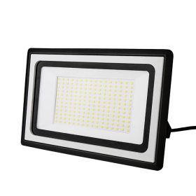 LED flood light outdoor light (Option: Black-100W-Warm light)