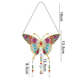 Diamond Painting Diy Handmade Diamond Stickers Butterfly PVC (Option: Single Sided Spot Drill-GSP109 Butterfly)