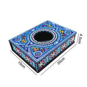 DIY Diamond Painting Storage Box With Mirror Stickers (Option: 20x15X45cm-MH203)