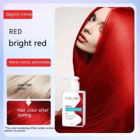 Color Fixing Shampoo Lasting Color Protection Hair Rinse (Option: 150ml Sea King Red)