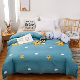 Quilt Cover Single Wholesale Pure Cotton Single Double Student Dormitory Three-piece Set (Option: Attach oneself to-Double Quilt Cover 200X 230cm)