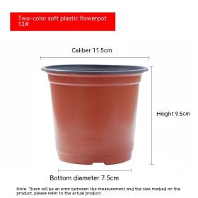 Plastic Nutrition Feeding Block Planting And Transplanting Pot Fall Not Bad Seedling Cup (Option: 120 Model-100 Packs)