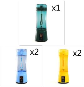 Portable Blender Portable Fruit Electric Juicing Cup Kitchen Gadgets (Option: Set36-USB)