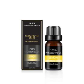 Organic Essential Oils Set Top Sale 100 Natural Therapeutic Grade Aromatherapy Oil Gift kit for Diffuser (Option: Lemon essential oil)