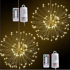 Indoor Light String Outdoor Waterproof Christmas Decoration Light (Option: Warm White-5style)