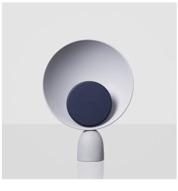 Nordic Denmark Modern Art Creative Study Room Simple Table Lamp (Option: Dark blue-EU)