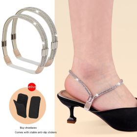 Anti-slip Shoelace High Heels Do Not Follow (Option: Beige Bottom Aura Bright)