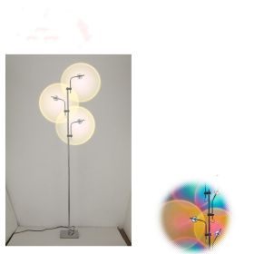 Floor Lamp Sunset Atmosphere Sunset Dawn Floor Light Lamp (Option: Warm light 1.5m-UK)