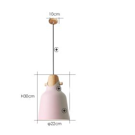 Intelligent Pendant Lamp Is Modern And Simple (Option: Pink-B)