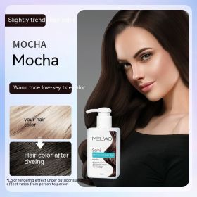 Color Fixing Shampoo Lasting Color Protection Hair Rinse (Option: 150ml Mocha Color)