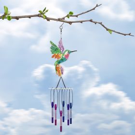 Diamond Painting Wind Chimes Foreign Trade Supply Wholesale Handmade Diamond Stickers (Option: FLDZ09)