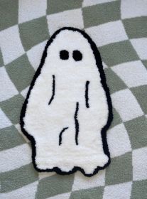 Halloween Theme Carpet Cashmere Floor Mat Non-slip (Option: Kid 1-50x80cm)