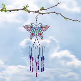 Diamond Painting Wind Chimes Foreign Trade Supply Wholesale Handmade Diamond Stickers (Option: FLDZ01)