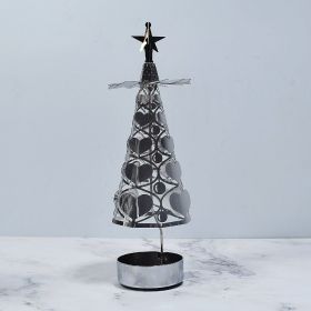 Creative Christmas Gift Aromatherapy Cone (Option: Silver Love Iron Cup)