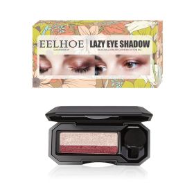 Gradient Eyeshadow Beginner Eye Shadow Plate Easy To Color (Option: Girl Pink And White)