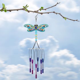 Diamond Painting Wind Chimes Foreign Trade Supply Wholesale Handmade Diamond Stickers (Option: FLDZ02)