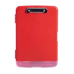 Writing Board Multifunctional Paper Storage (Color: Red)