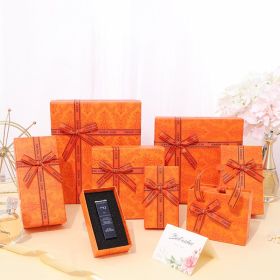 Cosmetics Perfume Essential Oil Small Gift Box (Option: Single Lipstick Gift Box-Gu Chi Orange)