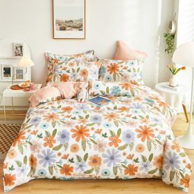 Cotton Single And Double Student Dormitory Three Piece Quilt Cover (Option: Beauty of youth-single 3piece set150x200)