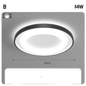 Living Room Lamp Modern Super Bright Main (Option: Monochrome white light-B-50cm)