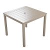 Outdoor four-person dining table and chairs are suitable for courtyards, balconies, lawns