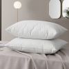 Luxury Bed Pillow Soft Goose Down Feather Pillow for Sleeping Home Hotel Use Queen Size