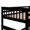 Stairway Twin-Over-Full Bunk Bed with Twin size Trundle, Storage and Guard Rail for Bedroom, Dorm, for Adults