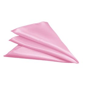 Wedding Party Banquet On-site Decoration Polyester Segment Cloth Napkin (Option: Pink-29cmx29cm)