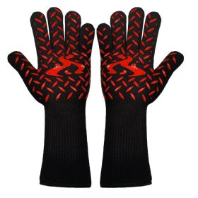 Spot Heat Insulation Barbecue Kitchen Baking Thick And High Temperature Resistant Oven Anti-scald Microwave Oven Gloves (Option: 13style-Average Size-21style)