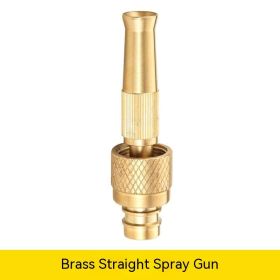 Copper Conversion Head Buckle Type Water Pipe Interface For Inlet (Option: Brass-1pcs)